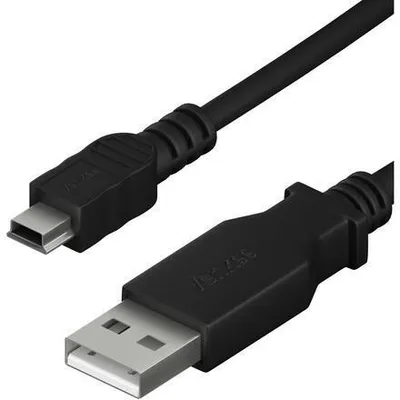 Produktbild von YCU 010 BK USB A / miniUSB 1,5m YENKEE