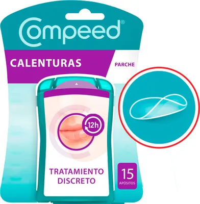 Produktbild von Unsichtbare Pflaster gegen Fieberbläschen, 15 Pflaster