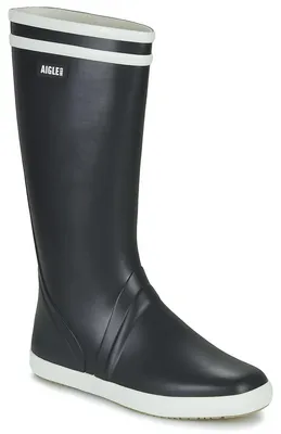 Productafbeelding van Aigle Goeland 2 regenlaars voor heren, marineblauw, wit, maat 2, EU-maat 46