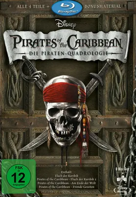 Produktbild von Pirates of the Caribbean - Die Piraten-Quadrologie (8 Discs)