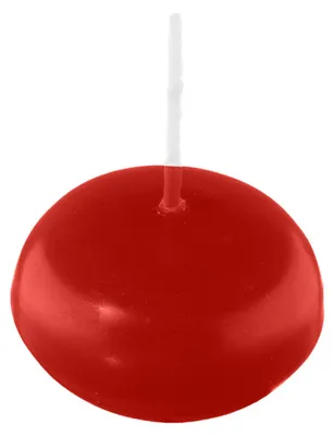 Produktbild von Schwimmkerzen Erdbeere 26 x Ø 42 mm, 40 Stück