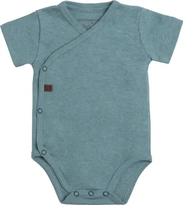 Produktbild von Baby's Only Baby Body Melange - Stonegreen - 62 - 100% Baumwolle