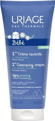 Zdjęcie produktu dla Uriage Bebe 1st Cleansing Cream Pieniacy sie krem do kapieli dla dzieci, 200ml