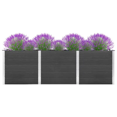Immagine prodotto di Maison Exclusive - Aiuola rialzata da giardino 300x100x91 cm in WPC grigio
