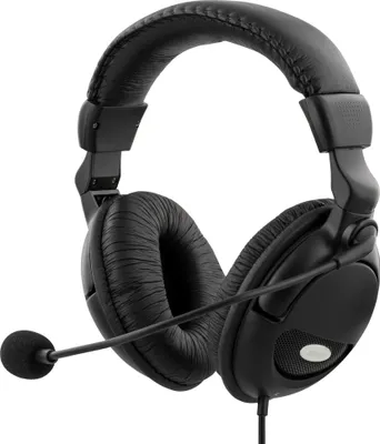 Image de Casque avec microphone, contrôle du volume sur le câble, 2 x 3.
