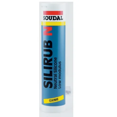 Produktbild von Soudal Bausilikon Silirub N 12,5E 300mL grau 120716