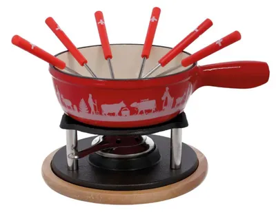 Image de Service à fondue au fromage 6 personnes Rotel Swiss Tradition