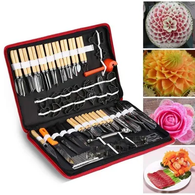 Immagine prodotto di Set di 80 utensili da taglio per frutta e verdura