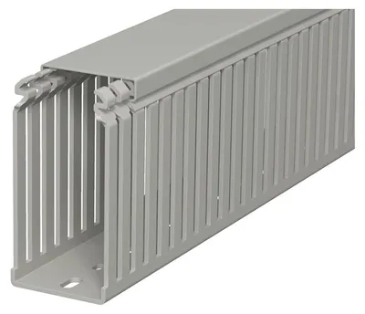 Produktbild von OBO LKV 10050 Verdrahtungskanal ** 100x50x2000 PVC sgr RAL7030 6178336