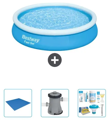 Produktbild von Bestway Fast Set Rund - 366x76 cm - 4-teilig S22267