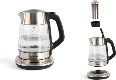 Immagine prodotto di Bollitore e teiera 2in1 1.7l 2200w Livoo DOD165