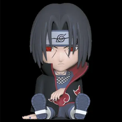 Imagen del producto de Figura Naruto Shippuden - Tirelire Uchiha Itachi - Plastoy