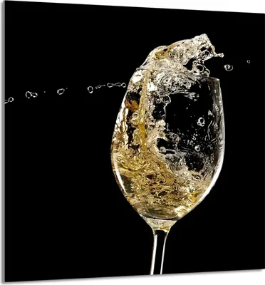 Produktbild von GLASPLATTE FÜR KÜCHE 60x65 Wein