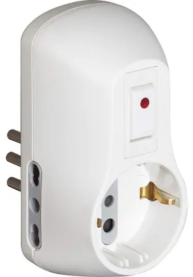 Immagine prodotto di bticino S3610DB Adattatore per spina di rete
