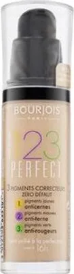 Image de Bourjois Paris 123 Perfect Foundation 16 Hour SPF 10 (51 Vanille Clair) 30 ml