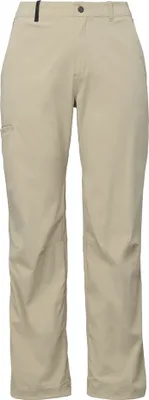 Beige Kletter- und Boulderhose für Damen von Black Diamond; Modell W Pursuit Pants; mit geradem Schnitt und praktischen Taschen.