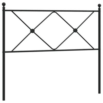 Produktbild von Ersatz-Kopfteil Metall Schwarz 100 cm