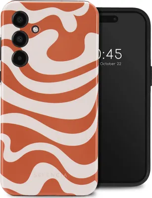 Produktbild von Selencia Vivid Back Cover Samsung Galaxy A35 - Dream Swirl Orange