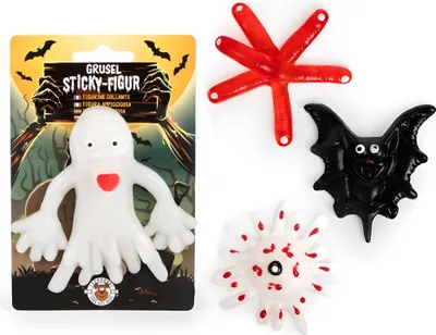 Immagine prodotto di Figura spaventosa estremamente appiccicosa come espediente per Halloween 8,5 cm
