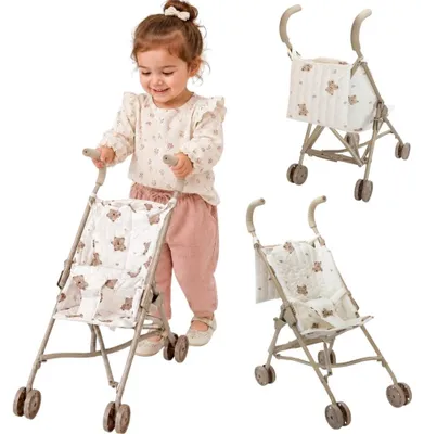 Immagine prodotto di Passeggino per bambole Woopie Royal Vintage Teddy Bear