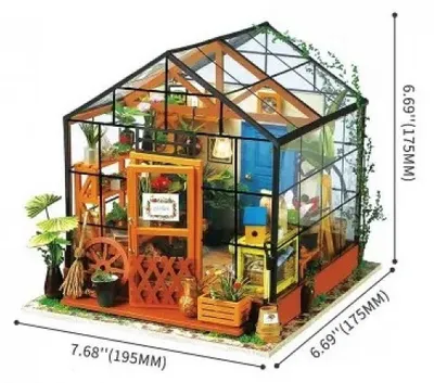 Image de Robotime Maquette Cathy s Flower House - Miniature Houses