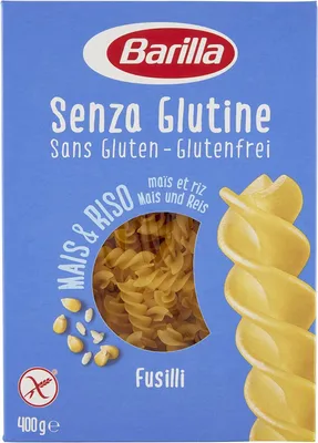 Produktbild von Barilla Pasta Fusilli Glutenfrei aus Reis und Mais 14er Pack 400g