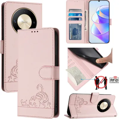 Custodia Portafoglio In Pelle Cover con Supporto Y03X per Xiaoi Redi Note 12 Pro 5G Rosso
