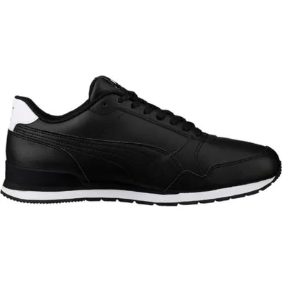 Produktbild von PUMA ST Runner v2, Uni, Erwachsener, Schwarz, Einfarbig, Schnürverschluss, Gummi