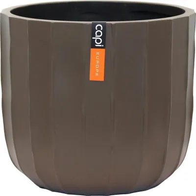 Zdjęcie produktu dla Capi Europe - Doniczka z kulą Craft - Ciepły taupe - 14x13