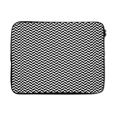 Produktbild von MuchoWow® Laptop Hülle 15 Zoll Abstrakt - Muster - Gestaltung - Linie Laptoptasche - Laptoptasche - Sleeve - Rundum-Schutz