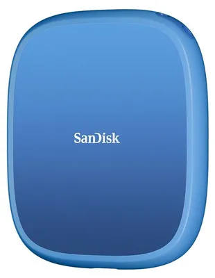 Produktbild von SanDisk Creator Phone Externe Festplatte mit MagSafe, Blau, SSD, 1TB