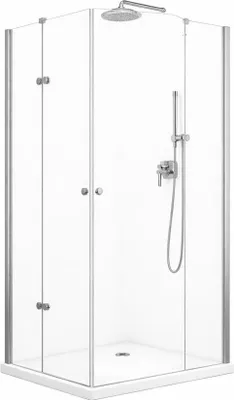 Immagine prodotto di Glaswerk Westfalen - Boxdoccia angolare Cornelia 100x90x195 cm con piatto doccia