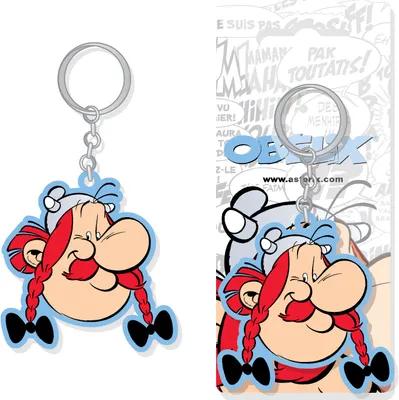 Produktbild von Asterix PVC Schlüsselanhänger - Obelix