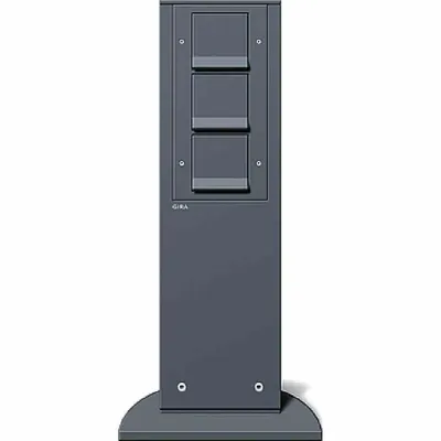 Produktbild von Gira Energiesäule anth m.Geräten 134128