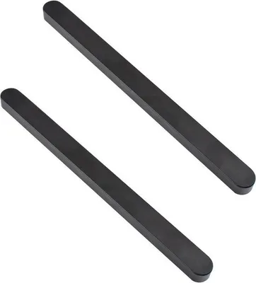 Immagine prodotto di Maniglie per porte in alluminio nero da 180 mm