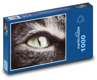 Obrázek produktu pro Puzzle 1000 Kočičí oko zblízka - martinpuzzle