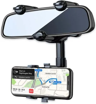 Imagen del producto de Soporte universal para teléfono en el coche – – Soporte para teléfono móvil en el coche – Portacelular para automóvil – Soporte para teléfono en el coche