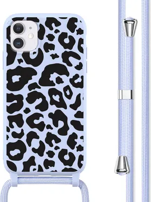 Zdjęcie produktu dla imoshion Silikonowe etui ze sznurkiem do Apple iPhone 11 - Animal Lilac