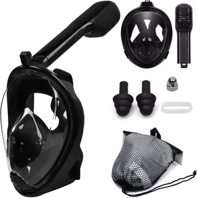 Produktbild von Vollgesichtsmaske zum Schnorcheln Schwimmen L/XL