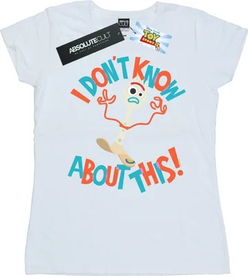 Produktbild von Disney - "Toy Story 4 I Dont Know About This" T-Shirt für Damen BI44372 (L) (Weiß)