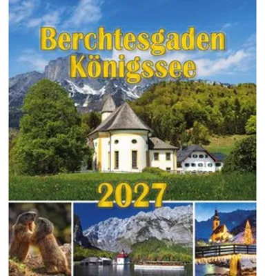Produktbild von Postkartenkalender Berchtesgaden 2027