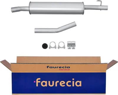 Image de Silencieux avant FAURECIA Expertise aprèspour CITROËN C8, entre autres
