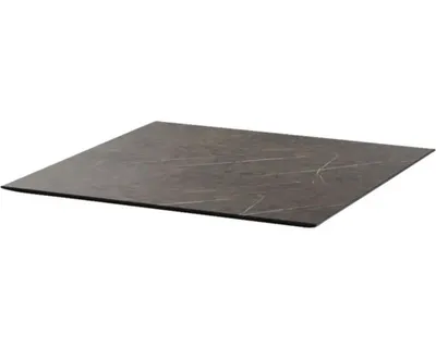Produktbild von HPL Tischplatte Midnight Marble 70x70 cm