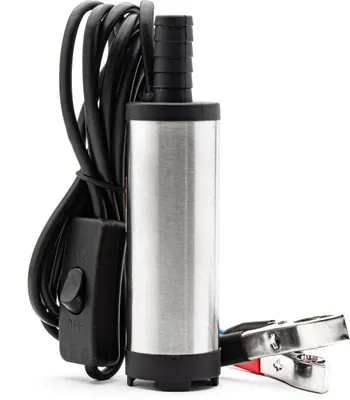Zdjęcie produktu dla Pompka do spuszczania paliwa cieczy wody 12V fi38 AMIO-02066