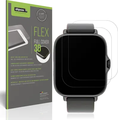 Produktbild von 2x Full Cover Schutzfolie matt für Zeniox IOX01 Panzerfolie Anti-Shock