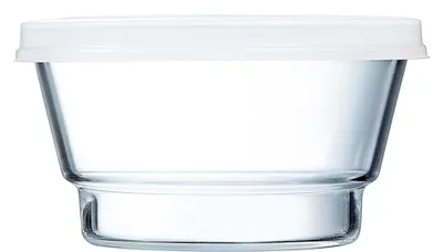 Immagine prodotto di So, ciotola impilabile da 11 cm - 37 cl con coperchio - confezione da 24 pezzi