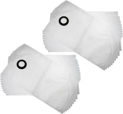 Produktbild von vhbw 20x Staubbeutel Ersatz für Makita 83132B8I für Staubsauger - 45cm x 33cm Weiß