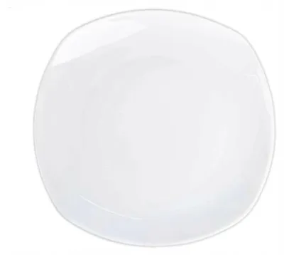 Produktbild von Wilmax Flacher Speiseteller Weiße Porzellan 24,5 cm