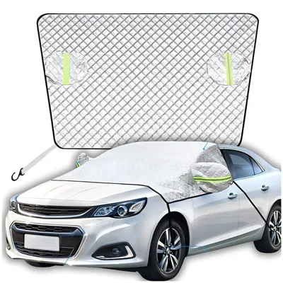Produktbild von Frontscheibenabdeckung Scheibenabdeckung Windschutzscheibenabdeckung Frostsicher Und Sonnenbeständig Passend für die Meisten Autos Schattennetz Auto