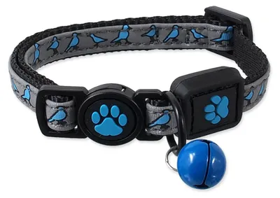 Zdjęcie produktu dla Obroża Active Cat Reflective XS niebieska 1x19-31cm